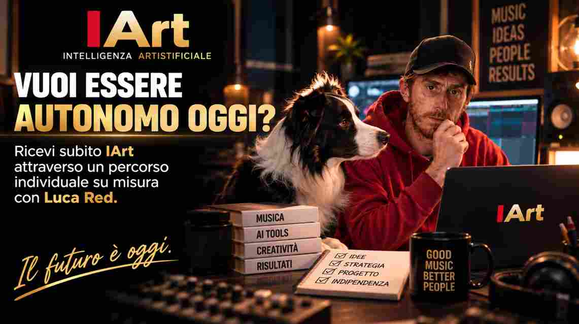 IArt: l’intelligenza artificiale al servizio dell’artista – IArt al MEI con Luca Red